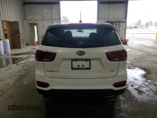 2019 Kia Sorento LX with VIN 5XYPGDA35KG461864, listed as a Copart auction lot 49346355 with 80,963 mi miles and Salvage Title. Bid and sale history available at DreamBid. Image 6.