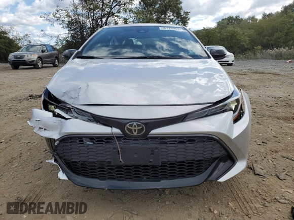 2022 Toyota Corolla Hatchback SE with VIN JTND4MBE2N3159531, listed as a Copart auction lot 76120904 with 13,566 mi miles and Salvage Title. Bid and sale history available at carsss.com. Image 5.