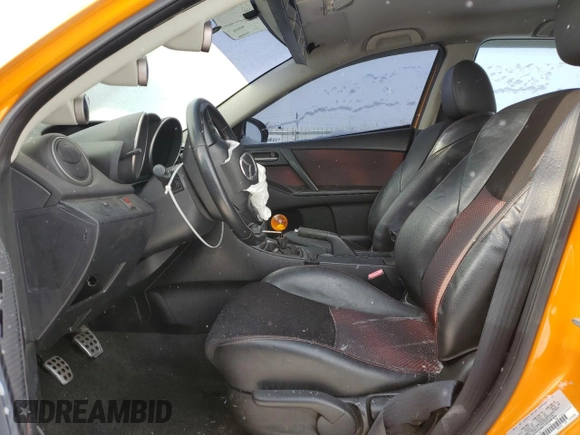 2011 Mazda 3 Mazdaspeed3 Sport with VIN JM1BL1K43B1444170, listed as a Copart auction lot 45058715 with Not Provided miles and Salvage Title. Bid and sale history available at DreamBid. Image 7.