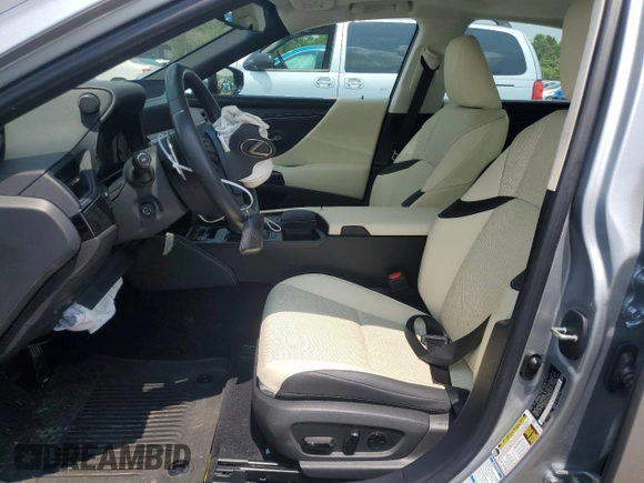 2022 Lexus ES 250 with VIN 58AD11D17NU009211, listed as a Copart auction lot 59195765 with 11,211 mi miles and Salvage title. Bid and sale history available at DreamBid. Image 7.