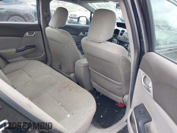 2012 Honda Civic EX with VIN 19XFB2F86CE341668, listed as a IAAI auction lot 42013980 with 187,425 mi miles and . Bid and sale history available at DreamBid. Image 8.