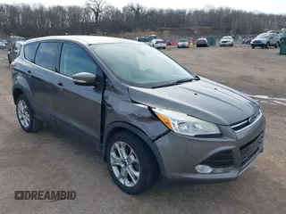 2013 Ford Escape SEL with VIN 1FMCU0HX0DUD71088, listed as a IAAI auction lot 41880044 with 155,439 mi miles. Bid and sale history available at carsss.com. Image 1.