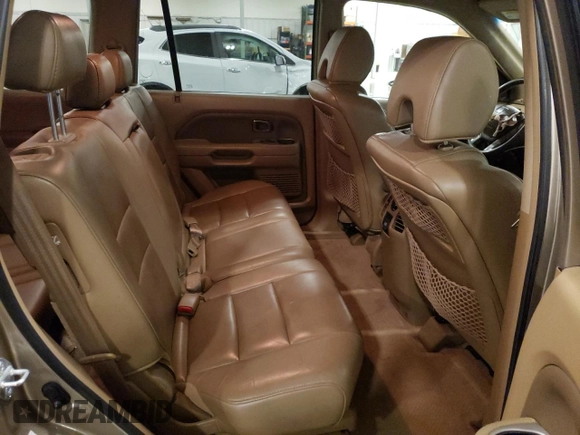 2006 Honda Pilot EX-L with VIN 2HKYF18506H563925, listed as a Copart auction lot 54539435 with 199,442 mi miles and Salvage Title. Bid and sale history available at DreamBid. Image 11.