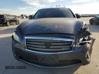 2011 Infiniti M37 with VIN JN1BY1AP8BM322399, listed as a Copart auction lot 81765864 with 107,444 mi miles and Salvage Title. Bid and sale history available at carsss.com. Image 5.
