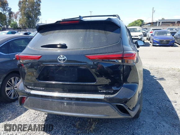 2023 Toyota Highlander L with VIN 5TDKDRAH5PS012464, listed as a IAAI auction lot 42071629 with 49,958 mi miles and . Bid and sale history available at DreamBid. Image 17.