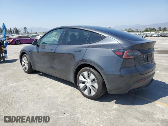 2024 Tesla Model Y Long Range z VIN 7SAYGDEE0RF062395, wystawiony jako Copart lot #55071185 z przebiegiem 42 747 mil mil oraz Szkoda całkowita • Salvage title. Historia ofert i sprzedaży dostępna na DreamBid. Obrazek 2.