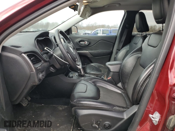 2019 Jeep Cherokee Latitude Plus with VIN 1C4PJMLX2KD422696, listed as a Copart auction lot 50888725 with 72,737 mi miles and Salvage Title. Bid and sale history available at DreamBid. Image 7.