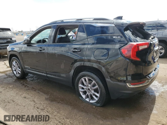 2023 GMC Terrain SLT with VIN 3GKALVEG0PL156927, listed as a Copart auction lot 46853985 with Not Provided miles and Non Repairable. Bid and sale history available at carsss.com. Image 2.