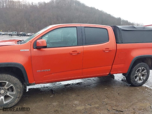 2016 Chevrolet Colorado 4WD Z71 with VIN 1GCPTDE15G1268559, listed as a IAAI auction lot 41560339 with 123,164 mi miles. Bid and sale history available at carsss.com. Image 14.