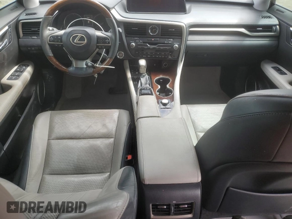 2016 Lexus RX 350 with VIN 2T2ZZMCA6GC010682, listed as a Copart auction lot 51875285 with 108,678 mi miles and Salvage Title. Bid and sale history available at DreamBid. Image 8.