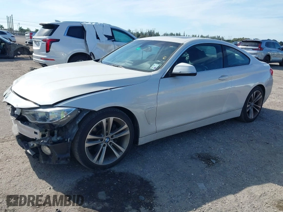 2016 BMW 4 Series 428i with VIN WBA3N7C57GK227468, listed as a IAAI auction lot 41188647 with 81,115 mi miles and . Bid and sale history available at carsss.com. Image 18.