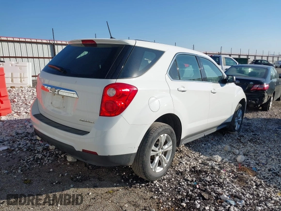 2014 Chevrolet Equinox LS z VIN 1GNALAEK5EZ129079, wystawiony jako IAAI lot #41412781 z przebiegiem 142 130 mil mil oraz . Historia ofert i sprzedaży dostępna na DreamBid. Obrazek 4.