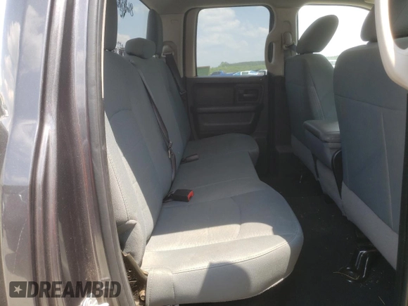2018 Ram 1500 Tradesman with VIN 1C6RR6FT7JS211582, listed as a Copart auction lot 59481155 with 134,004 mi miles and Salvage title. Bid and sale history available at DreamBid. Image 10.