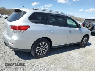 2013 Nissan Pathfinder SL with VIN 5N1AR2MN3DC638030, listed as a Copart auction lot 50682995 with 164,614 mi miles and Salvage Title. Bid and sale history available at DreamBid. Image 3.