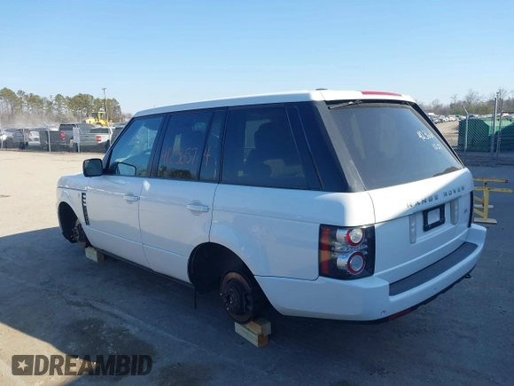 2012 Land Rover Range Rover HSE Lux z VIN SALMF1D43CA382244, wystawiony jako IAAI lot #41256574 z przebiegiem 158 076 mil mil oraz . Historia ofert i sprzedaży dostępna na DreamBid. Obrazek 3.