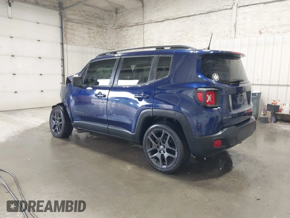 2021 Jeep Renegade Latitude with VIN ZACNJDBB8MPN35325, listed as a IAAI auction lot 42407352 with 41,306 mi miles and . Bid and sale history available at DreamBid. Image 3.