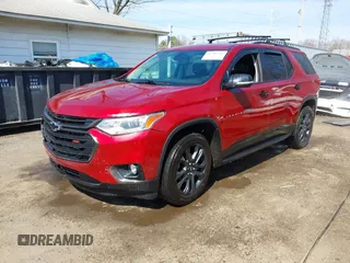 2019 Chevrolet Traverse RS z VIN 1GNERJKW7KJ292270, wystawiony jako IAAI lot #41784346 z przebiegiem 152 202 mil mil oraz . Historia ofert i sprzedaży dostępna na DreamBid. Obrazek 17.