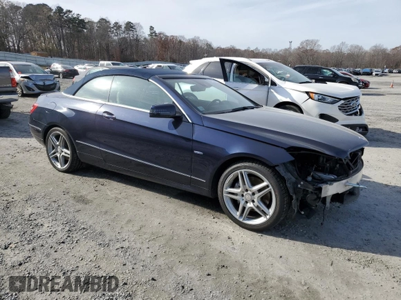 2012 Mercedes-Benz E 350 with VIN WDDKK5KF0CF147749, listed as a Copart auction lot 84523024 with 61,589 mi miles and Salvage Title. Bid and sale history available at DreamBid. Image 4.