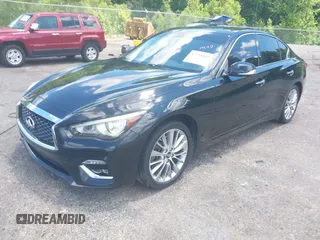 2018 Infiniti Q50 Luxe z VIN JN1EV7AP3JM356824, wystawiony jako IAAI lot #42233119 z przebiegiem 172 183 mil mil oraz . Historia ofert i sprzedaży dostępna na DreamBid. Obrazek 18.
