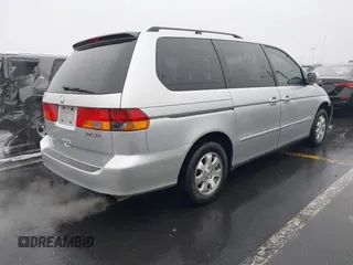 2003 Honda Odyssey EX with VIN 5FNRL18603B149365, listed as a IAAI auction lot 41108540 with 226,087 mi miles. Bid and sale history available at carsss.com. Image 4.