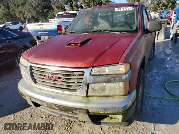 2006 GMC Canyon Work Truck with VIN 1GTCS148968139065, listed as a Copart auction lot 82416774 with 163,349 mi miles and Clean Title. Bid and sale history available at carsss.com. Image 5.