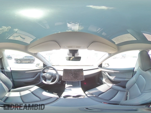 2024 Tesla Model Y с VIN 7SAYGDED3RF182859, выставлен на аукционе Copart как лот 61368825 с пробегом 13 914 миль миль и Списание • Salvage title. История ставок и продаж доступна на DreamBid. Изображение 14.