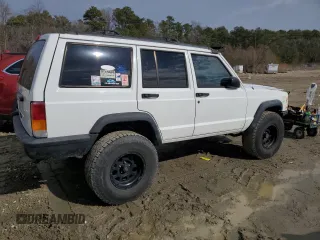 1997 Jeep Cherokee SE with VIN 1J4FJ28S8VL516132, listed as a Copart auction lot 43422155 with 116,220 mi miles and Salvage Title. Bid and sale history available at carsss.com. Image 3.