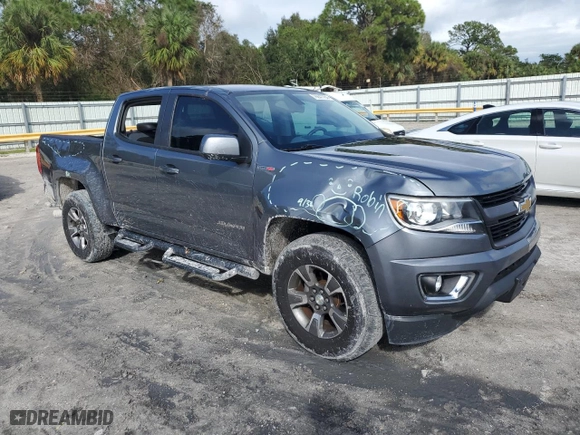 2019 Chevrolet Colorado 2WD Z71 with VIN 1GCGSDE10K1276693, listed as a Copart auction lot 76847784 with 80,872 mi miles and Salvage Title. Bid and sale history available at carsss.com. Image 4.