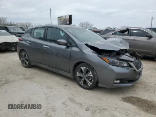 2021 Nissan LEAF SV z VIN 1N4AZ1CVXMC556009, wystawiony jako Copart lot #49451895 z przebiegiem 27 868 mil mil oraz Szkoda całkowita • Salvage title. Historia ofert i sprzedaży dostępna na DreamBid. Obrazek 4.
