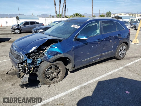 2019 Kia Niro EX with VIN KNDCC3LC0K5274896, listed as a Copart auction lot 47688545 with 81,528 mi miles and Salvage Title. Bid and sale history available at carsss.com. Image 1.
