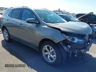 2019 Chevrolet Equinox LT with VIN 3GNAXVEX6KS501707, listed as a IAAI auction lot 41750752 with 74,561 mi miles. Bid and sale history available at carsss.com. Image 1.