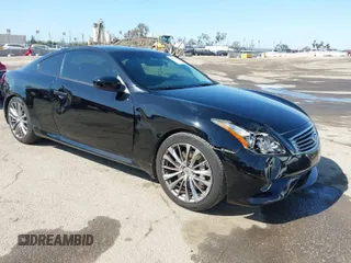 2013 Infiniti G37 IPL with VIN JN1CV6EK4DM923708, listed as a IAAI auction lot 41979485 with 189,976 mi miles. Bid and sale history available at carsss.com. Image 1.