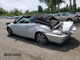 2001 BMW 3 Series 330Ci with VIN WBABS53441JU86514, listed as a Copart auction lot 59260014 with 123,862 mi miles and Salvage Title. Bid and sale history available at carsss.com. Image 2.