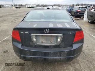 2005 Acura TL with VIN 19UUA66295A001838, listed as a Copart auction lot 45127454 with 194,389 mi miles and Clean Title. Bid and sale history available at carsss.com. Image 6.