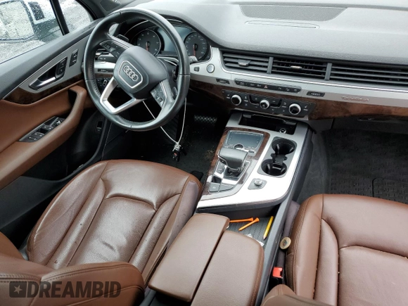 2018 Audi Q7 Premium Plus с VIN WA1LHAF79JD018663, выставлен на аукционе Copart как лот 60063345 с пробегом 134 946 миль миль и Списание • Salvage title. История ставок и продаж доступна на DreamBid. Изображение 8.
