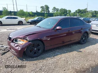 2008 BMW 3 Series 328xi with VIN WBAVC93538K039655, listed as a IAAI auction lot 40001472 with 175,416 mi miles. Bid and sale history available at carsss.com. Image 2.