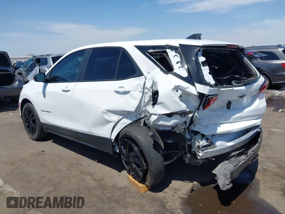 2023 Chevrolet Equinox LS with VIN 3GNAXHEG2PL232138, listed as a IAAI auction lot 42397797 with 31,782 mi miles and . Bid and sale history available at DreamBid. Image 6.