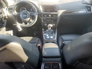 2016 Audi SQ5 Premium Plus with VIN WA1CGAFP8GA014181, listed as a Copart auction lot 87998015 with 117,236 mi miles and Salvage Title. Bid and sale history available at carsss.com. Image 8.
