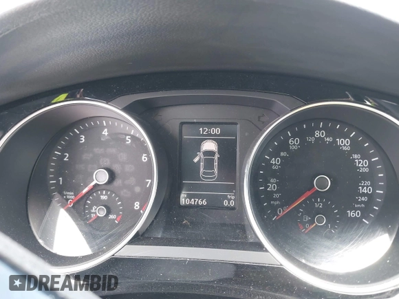 2016 Volkswagen Jetta Sport with VIN 3VWD17AJ5GM342014, listed as a IAAI auction lot 42340647 with 104,766 mi miles and . Bid and sale history available at DreamBid. Image 7.