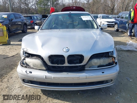 2002 BMW 5 Series 530iA with VIN WBADT63432CH85321, listed as a IAAI auction lot 41340351 with Not Provided miles. Bid and sale history available at carsss.com. Image 12.