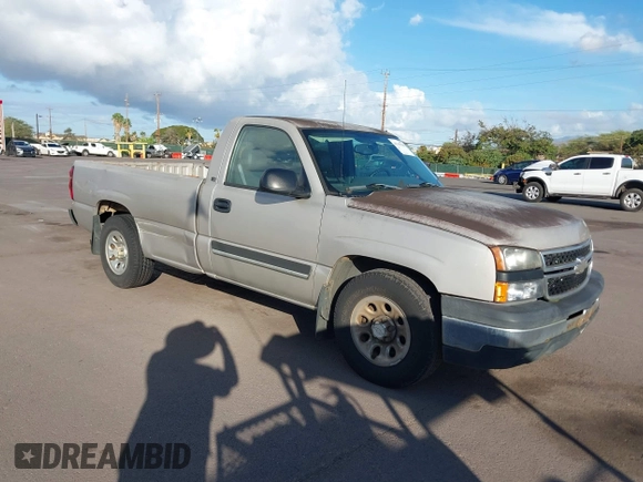 2006 Chevrolet Silverado 1500 Work Truck with VIN 1GCEC14X46Z248041, listed as a IAAI auction lot 41345560 with 130,434 mi miles and . Bid and sale history available at DreamBid. Image 1.