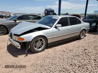 2000 BMW 7 Series 740iL с VIN WBAGH834XYDP15597, выставлен на аукционе Copart как лот 58838915 с пробегом 131 131 миль миль и Списание • Salvage title. История ставок и продаж доступна на DreamBid. Изображение 1.