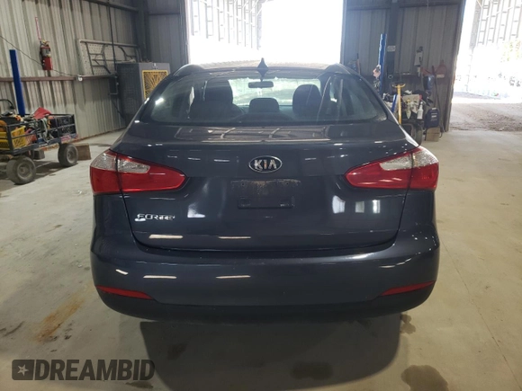 2016 Kia Forte LX with VIN KNAFK4A64G5568874, listed as a Copart auction lot 51670265 with 89,877 mi miles and Salvage Title. Bid and sale history available at carsss.com. Image 6.