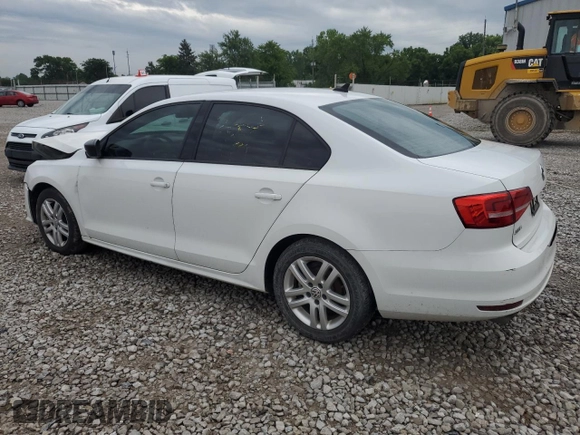 2015 Volkswagen Jetta S with VIN 3VW2K7AJXFM350192, listed as a Copart auction lot 63077355 with 70,089 mi miles and Salvage title. Bid and sale history available at DreamBid. Image 2.