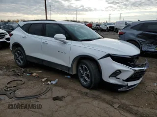 2024 Chevrolet Blazer LT with VIN 3GNKBCR49RS141107, listed as a Copart auction lot 52004835 with 17,892 mi miles and Clean title. Bid and sale history available at DreamBid. Image 4.