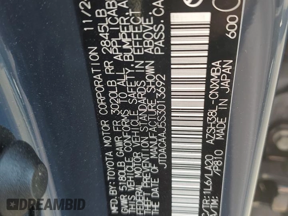 2025 Toyota Crown XLE z VIN JTDACAAJ5S3013692, wystawiony jako Copart lot #52054165 z przebiegiem 8 591 mil mil oraz Szkoda całkowita • Salvage title. Historia ofert i sprzedaży dostępna na DreamBid. Obrazek 15.