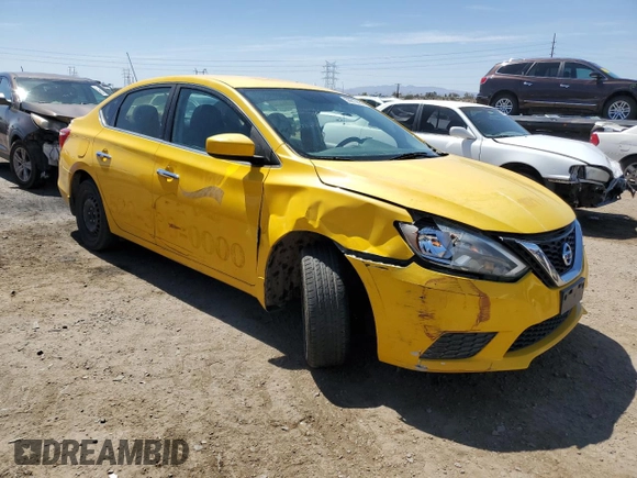 2018 Nissan Sentra S with VIN 3N1AB7AP4JY323254, listed as a Copart auction lot 50812835 with 229,712 mi miles and Salvage Title. Bid and sale history available at DreamBid. Image 4.
