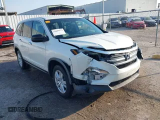 2016 Honda Pilot LX with VIN 5FNYF5H13GB016698, listed as a IAAI auction lot 41685173 with 188,001 mi miles and . Bid and sale history available at DreamBid. Image 1.