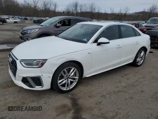 2020 Audi A4 Premium Plus with VIN WAUENAF45LN005058, listed as a Copart auction lot 52860395 with 79,061 mi miles and Salvage Title. Bid and sale history available at DreamBid. Image 1.