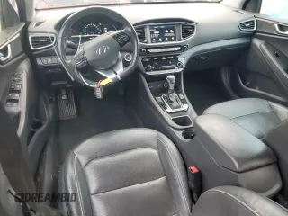 2017 Hyundai Ioniq Limited with VIN KMHC85LC8HU047253, listed as a Copart auction lot 48597485 with 137,003 mi miles and Salvage Title. Bid and sale history available at DreamBid. Image 8.